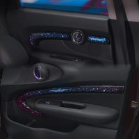64 couleurs pour BMW MINI Clubman F54 2016-2026, accessoires d'éclairage d'ambiance pour voiture, décoration intérieure, barre de lumières LED 12V
