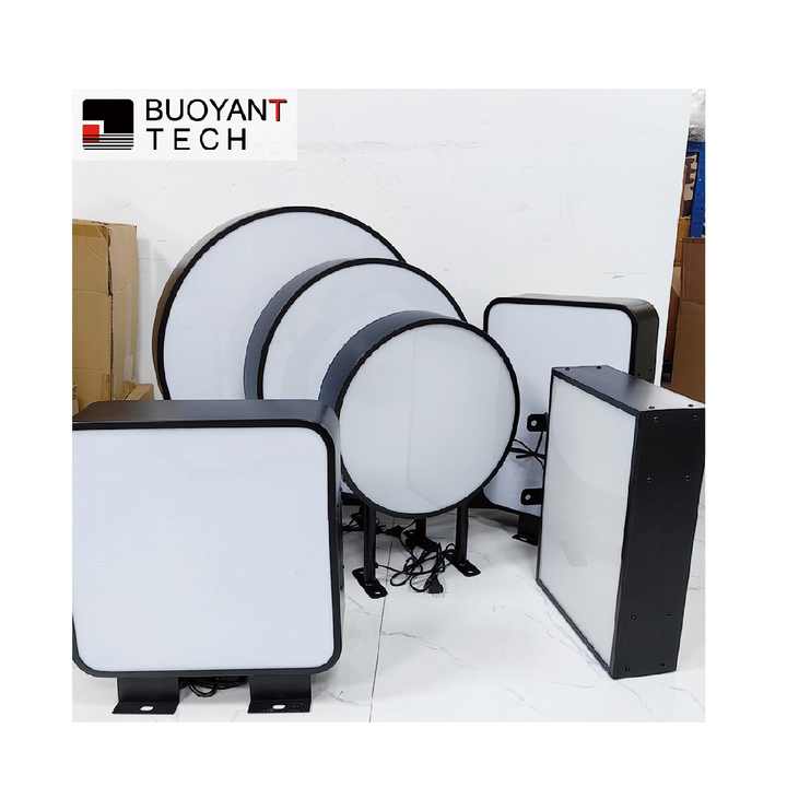 Outdoor Acrylic Light Box Advertising Sign With Lamp Light Source For