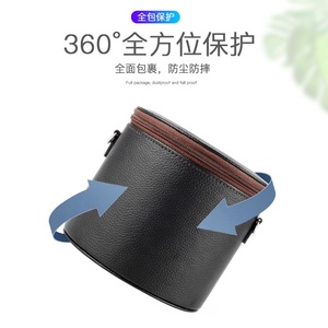 Altavoz inteligente Altavoz Blue Tooth Mini Estuche protector Bolsa de almacenamiento portátil Bolsa con cremallera para <span class=keywords><strong>Apple</strong></span> <span class=keywords><strong>HomePod</strong></span> Mini - Product Image 4