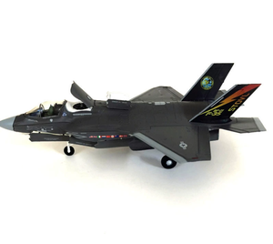 Modèle d'avion militaire en métal moulé sous pression à l'échelle 1/72 de la <span class=keywords><strong>F</strong></span>-<span class=keywords><strong>35</strong></span> américaine <span class=keywords><strong>Lightning</strong></span> Décoration créative de la maison pour la nouveauté de l'armée de l'air moderne - Product Image 3