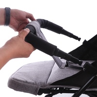 Poussette légère pour bébé, compacte, idéale pour la ville, pliable facilement, poussette de voyage pour nouveau-nés jusqu'à 36 mois