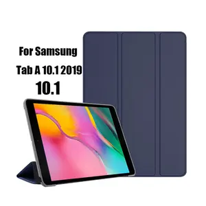 Coque pour Samsung Galaxy Tab A 10.1 2019 T510 T515 support housse en cuir PU pour Tab A 10.1 ''SM-T510 SM-T515 10.1 pouces