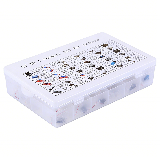 37 in 1 Starters Sensor Kit Contain RGB Joystick Photosensitive Starter Learning Suite Obstacle Avoidance for Ardruino DIY Kit