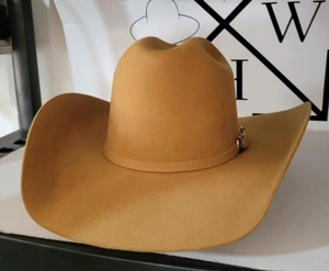 NL76 Sombreros de <span class=keywords><strong>Vaquero</strong></span> de Lana de Color Sólido para Mujeres y Hombres, con Ala Ancha, Estilo Ranchero y Occidental - Product Image 3