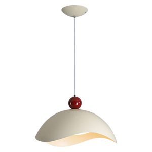 Nordic Minimalist Single-Head Art Pendant <b>Light</b> Cream-Color Restaurant Counter Bar Pendant <b>Light</b> <b>Chandeliers</b> Pendant <b>Lights</b> - Product Image 5
