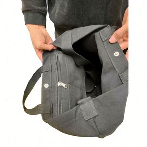 Sacs fourre-tout personnalisés avec logo, grands sacs fourre-tout en toile pour infirmières, sacs fourre-tout utilitaires en gros avec fermeture éclair - Product Image 4
