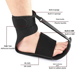 เฝือกดามข้อเท้าแบบอัปเกรด plantar fasciitis สายรัดที่สามารถปรับได้ plantar fasciitis บรรเทาอาการปวดทั้งกลางวันและกลางคืน - Product Image 2