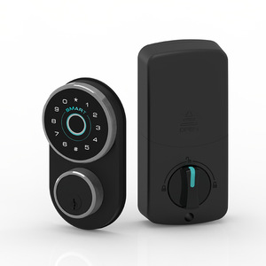 <b>Smart</b> <b>Lock</b> Fingerprint Wood Door Stainless Steel Grade B Tuya App Control - Product Image 2