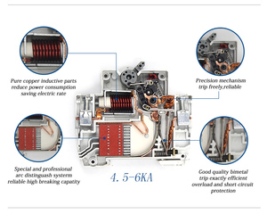 Interruptor Diferencial (RCCB) de Alta Calidad, 4P, 10KA, 63A, Curva BCD C, Miniatura PA66, 25A, Regalo Motivacional para <span class=keywords><strong>Carrera</strong></span> - Product Image 2