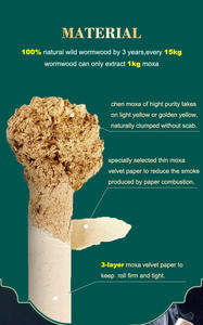 Preço de fábrica de alta qualidade 2.5cm <span class=keywords><strong>moxibustion</strong></span> coluna varas portátil <span class=keywords><strong>moxibustion</strong></span> - Product Image 2