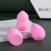 Ensemble d'éponges de maquillage douces, réutilisables, vegan, de haute qualité, sans latex, pour le visage et les cosmétiques