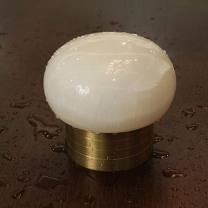 Lampe de table LED moderne en pierre avec lumière RVB et blanc chaud, télécommande facile pour tout décor - Product Image 3