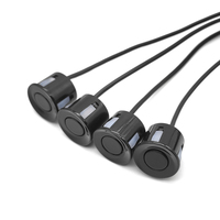 Capteur de stationnement universel DC 12V compatible avec écran Android autoradio, capteur de stationnement à avertisseur sonore