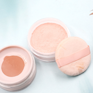 <span class=keywords><strong>Polvo</strong></span> Suelto Mineral Rosa Personalizado para Iluminar el Rostro, Colores Banana, Control de Grasa, Maquillaje Translúcido Ligero - Product Image 3