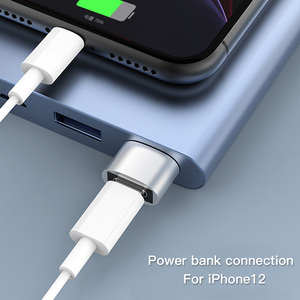 Convertidor de adaptador USB OTG A macho A tipo C hembra para <span class=keywords><strong>iPhone</strong></span> 13, <span class=keywords><strong>12</strong></span>, 11 <span class=keywords><strong>Pro</strong></span> <span class=keywords><strong>Max</strong></span>, Airpods 3, 2, Cable tipo C, adaptador de cargador de datos - Product Image 3