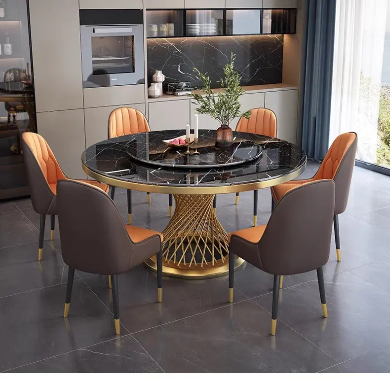 Luxe Moderne Woonkamer Eettafel