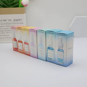 Impresión de Cajas de Suero y Cosméticos Azules Personalizadas, Empaquetado de Papel en Blanco para Cosméticos y Medicamentos - Product Image 2