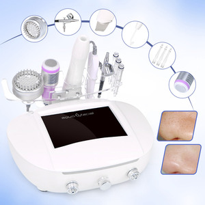 High Frequency Dermabrasion Facial Skin Clean Diamond Dermabrasion 6 in 1 Aqua Peeling Facial Cleaning Beauty <b>Machine</b> - Product Image 2