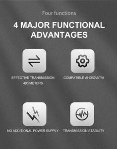 Accesorios CCTV de alta calidad <span class=keywords><strong>Video</strong></span> <span class=keywords><strong>Balun</strong></span> 8MP par trenzado <span class=keywords><strong>balun</strong></span> TVI CVI AHD <span class=keywords><strong>video</strong></span> activo pasivo <span class=keywords><strong>Balun</strong></span> - Product Image 6