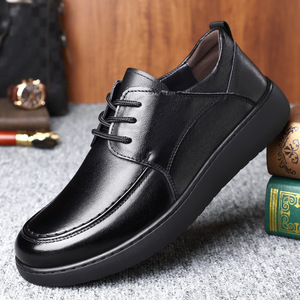Zapatos Casuales de Negocios para Hombre, Venta Caliente 2026, Suela Suave, Sin Cordones, Punta Redonda, de Cuero con Cordones - Product Image 2