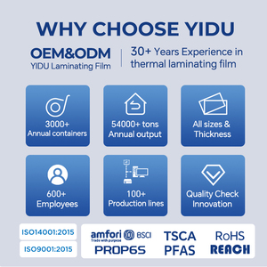 27"x500' 38mic 1.5mil Anti-curl <strong>Laminating</strong> <strong>Roll</strong> <strong>Film</strong> Glossy 686mmx152m 1" Core PET EVA High Clarity Matt Thermal Lamination <strong>Roll</strong> - Product Image 6