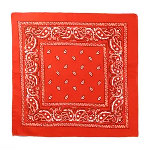 CHOUSHU-Pañuelo personalizado con diseño de flor de anacardode, bandana cuadrada a la moda, con logotipo de hocayu