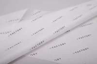 Papier de soie sans acide imprimé avec logo personnalisé, double face, pour l'emballage de vêtements et de chaussures de luxe, papier d'emballage pour bougies parfumées