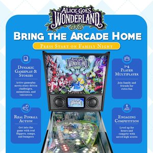 2026 New for Pinball <b>Machine</b> | Classic Tabletop <b>Arcade</b> <b>Game</b> with LED Digital Score Display - Product Image 5