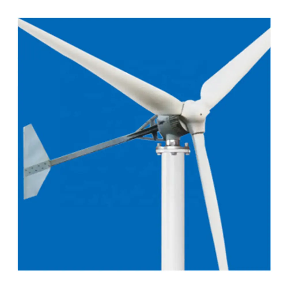 Manufacturer 5kw 3 Blades Horizontal Wind Turbine 5000w Horizontal Wind Turbine Magnet Prices For Sale