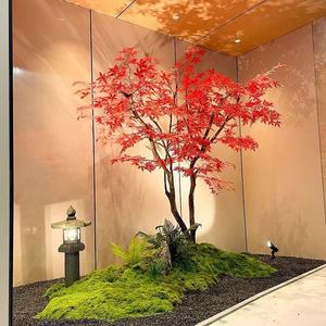 Grand Arbre Artificiel <span class=keywords><strong>d</strong></span>'Érable Rouge pour Centre Commercial et Hôtel, Plante Artificielle <span class=keywords><strong>d</strong></span>'<span class=keywords><strong>Intérieur</strong></span> et <span class=keywords><strong>d</strong></span>'Extérieur sur Pied - Product Image 2