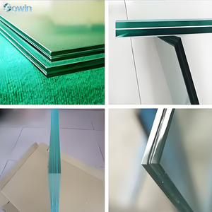 Panel de <span class=keywords><strong>Vidrio</strong></span> Laminado Acústico para Oficina, <span class=keywords><strong>Vidrio</strong></span> de Seguridad PVB para Ventanas y Puertas Interiores y Exteriores - Product Image 4
