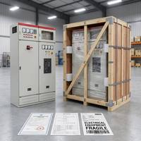 Armoire de distribution électrique industrielle haute et basse tension (HV et MV), tableau de commande, appareillage électrique