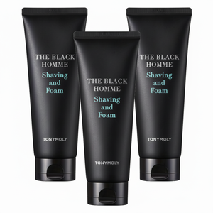 Espuma de Afeitar Tony Moly the Black Homme 150g Paquete de 3 Unidades - Product Image 1