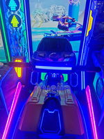 Simulateur de jeu vidéo de course de moto dynamique de haute qualité, à monnayeur, pour parcs d'attractions intérieurs