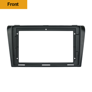 Rhythmus 2 Din Autozubehör Autoradio Fascia Stereo Panel DVD Rahmen für Mazda 3 2004-2012 Auto Interieur Zubehör - Product Image 1