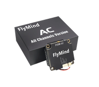 Émetteur vidéo FPV longue portée FLYMIND VTX 4.9G-5.8G 1.6W 2.5W 3W 5W 10W 80CH pour drone de course FPV, pièce de rechange RC