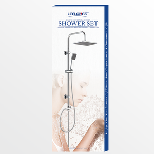 Ensembles de douche modernes en acier inoxydable pour hôtels, avec <span class=keywords><strong>douchette</strong></span> de massage intelligente en plastique ABS, pommeau de douche à jet direct d'usine et robinet en céramique - Product Image 2
