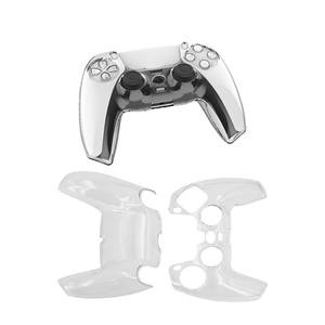 KJH custodia rigida in cristallo trasparente per PS5 Controller di gioco accessori per Sony <span class=keywords><strong>PlayStation</strong></span> 5 Controller custodia di protezione - Product Image 1