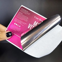 Étiquettes en Rouleau Adhésives de Luxe Imperméables pour Bouteilles, pour Aliments et Cosmétiques, avec Logo Personnalisé