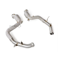 Collecteurs d'échappement Performance SS304 pour Mercedes Benz AMG GT63 GT63S 4.0T W213 2014-2023 – Tuyau de vidange à flux libre