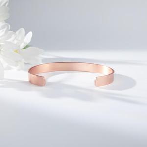 자기요법 대형 순수 구리 패션 뱅글 피부 자극 없는 바이오 건강 팔찌 치유용 주얼리 - Product Image 5