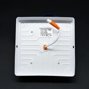 Set di 10 Pannelli LED Quadrati Bianchi da 18W Senza Bordi 6500K - Product Image 3