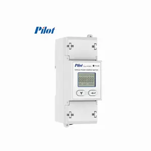 Pilot SPM91 OEM 5(63)A 220v modbus Single Phase Din Rail Energy Meter 6 in 1 for solar monitoring and energy management systems