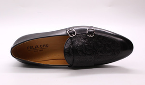 Erkekler deri ayakkabı yılan derisi baskı çivili deri ayakkabı erkek mokasen ayakkabıları - Product Image 6