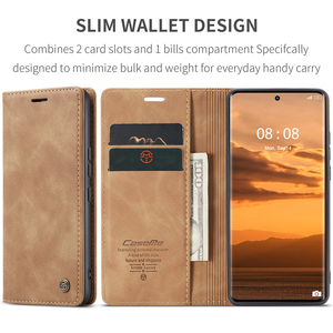 Para Oppo Realme 10 11 <span class=keywords><strong>Realme10</strong></span> Realme11 Pro Plus C55 contraportada Coque CaseMe 013 Retro mate a prueba de golpes Flip Funda de cuero para teléfono - Product Image 2