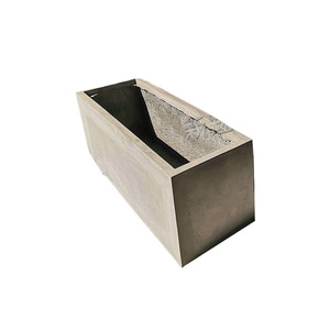 New Magic Stone Grc <b>Cement</b> Flower Pots Rectangular Outdoor <b>Planters</b> Custom Sizes Floor Standing - Product Image 5