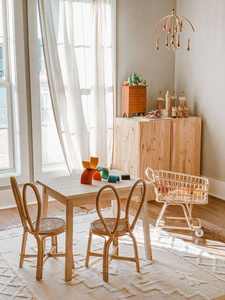 Chaise à nœud en rotin de haute qualité de bon choix pour les enfants Chaises faites à la main OEM à bon prix Matériau naturel du Vietnam - Product Image 6