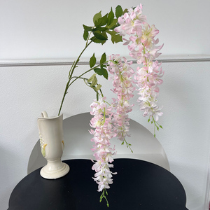 Flores Artificiales Trident <span class=keywords><strong>Wisteria</strong></span> <span class=keywords><strong>Sinensis</strong></span> para Decoración de Bodas, Arcos de Pared, Interiores y Exteriores, Suministros para Arreglos Florales - Product Image 4