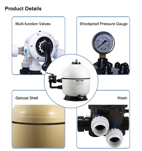 <span class=keywords><strong>Filtro</strong></span> <span class=keywords><strong>a</strong></span> <span class=keywords><strong>Sabbia</strong></span> in Gelcoat da 36 Pollici in Fibra di Vetro <span class=keywords><strong>a</strong></span> Montaggio Laterale Topguy per Piscine Fuori Terra, Piscine, Saune, Acquari - Prodotto in Fabbrica Cinese - Product Image 3