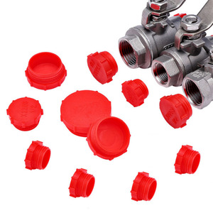 Tapa de plástico Pe con diámetro interior de 24mm para reparación de bomba de aceite, cubierta redonda negra para tubo - Product Image 5